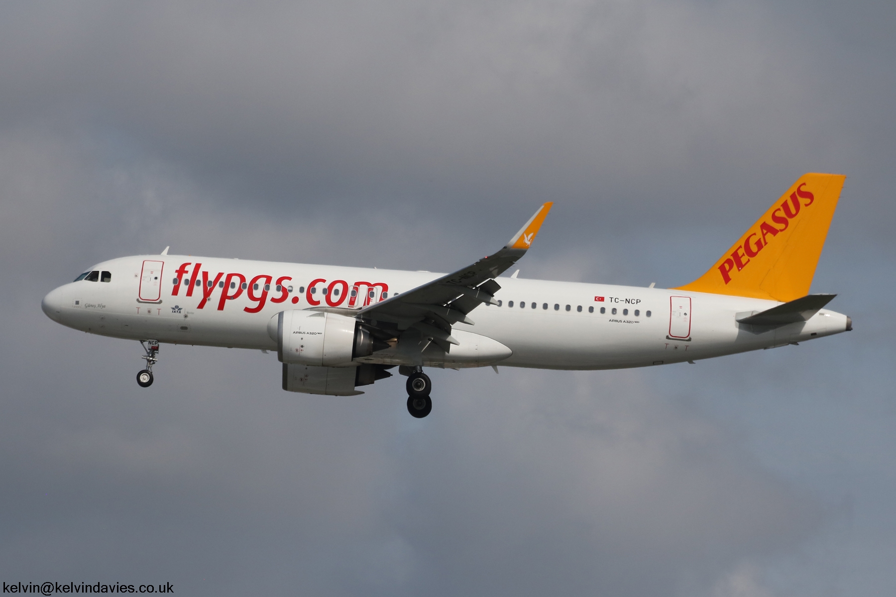 Pegasus Airlines A320 NEO TC-NCP