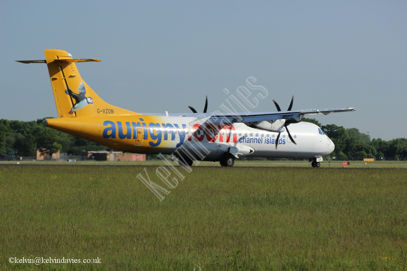 Air Aurigny ATR72 G-VZON