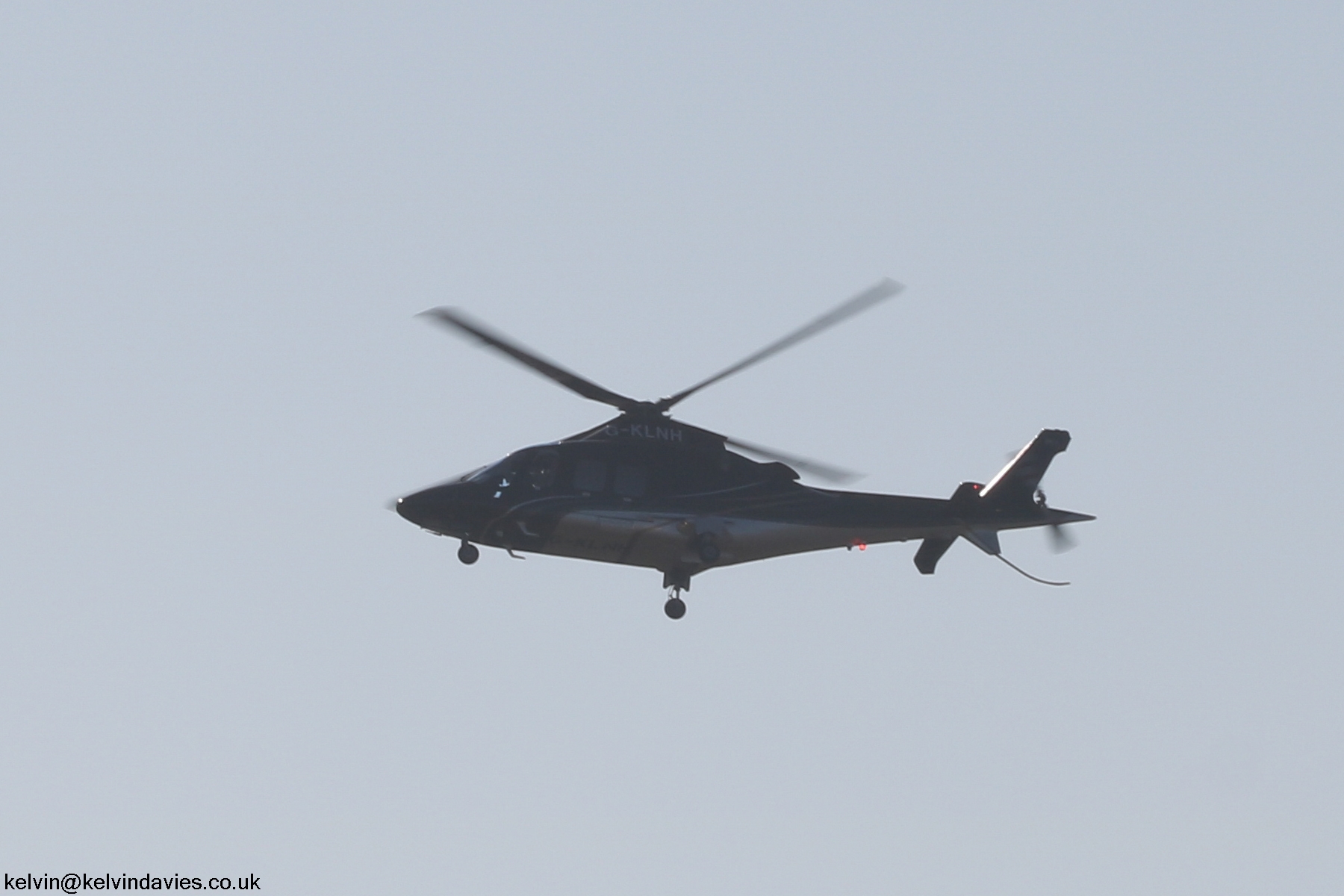 SaxonAir Helicopters AW109 G-KLNH