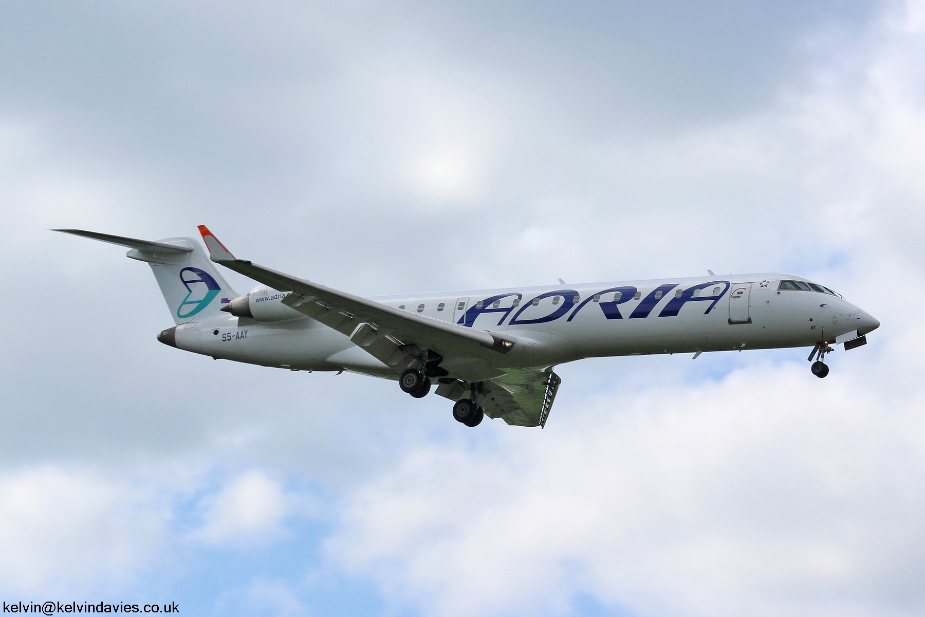 Adria Airways CRJ700 S5-AAY