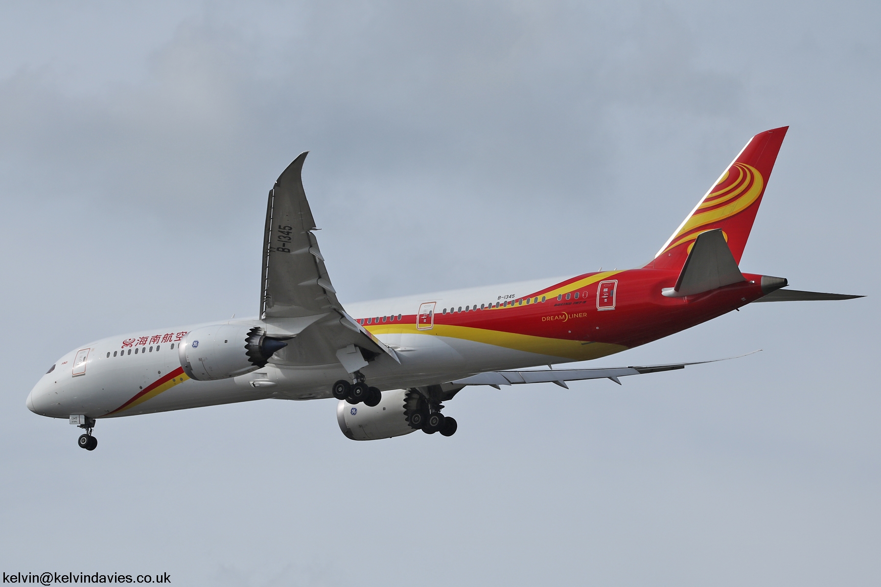 Hainan Airlines 787 B-1345