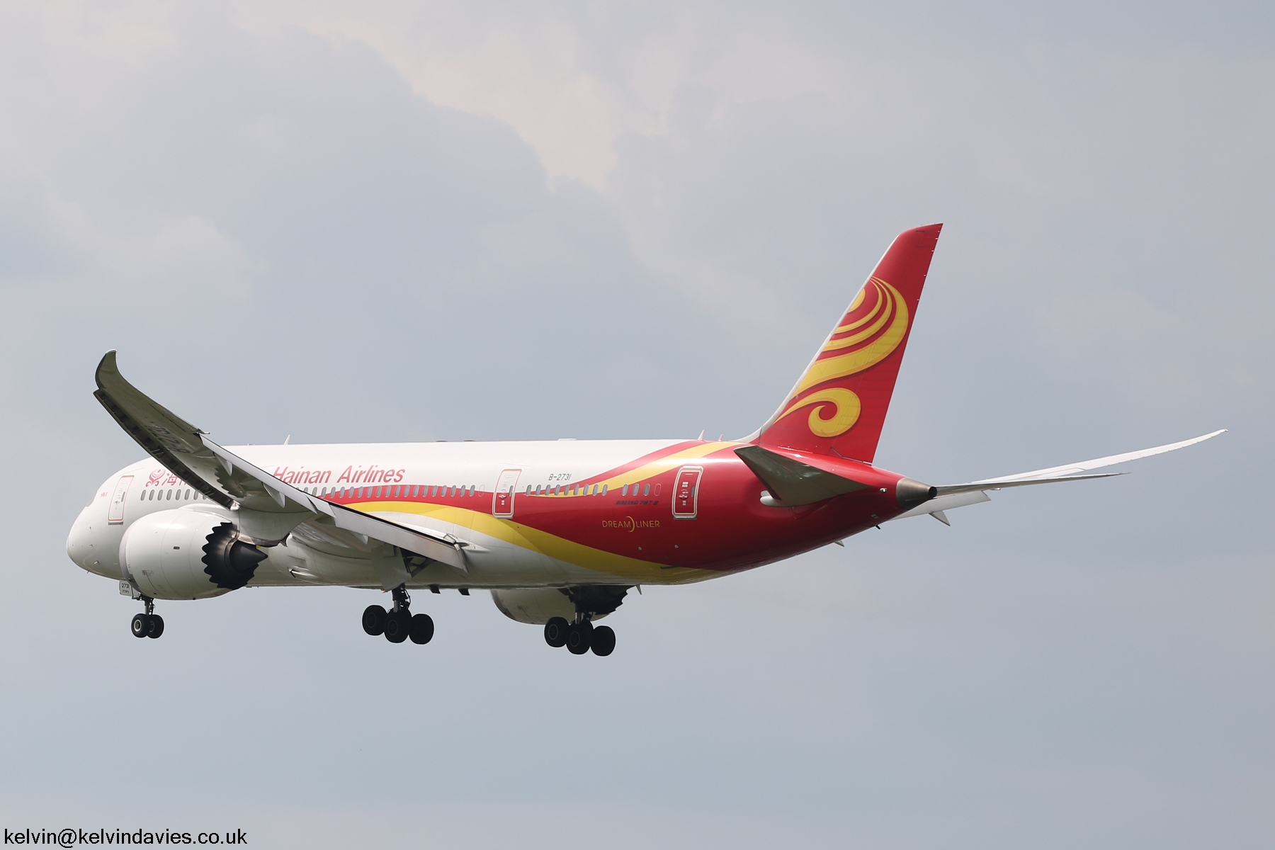 Hainan Airlines 787 B-2731