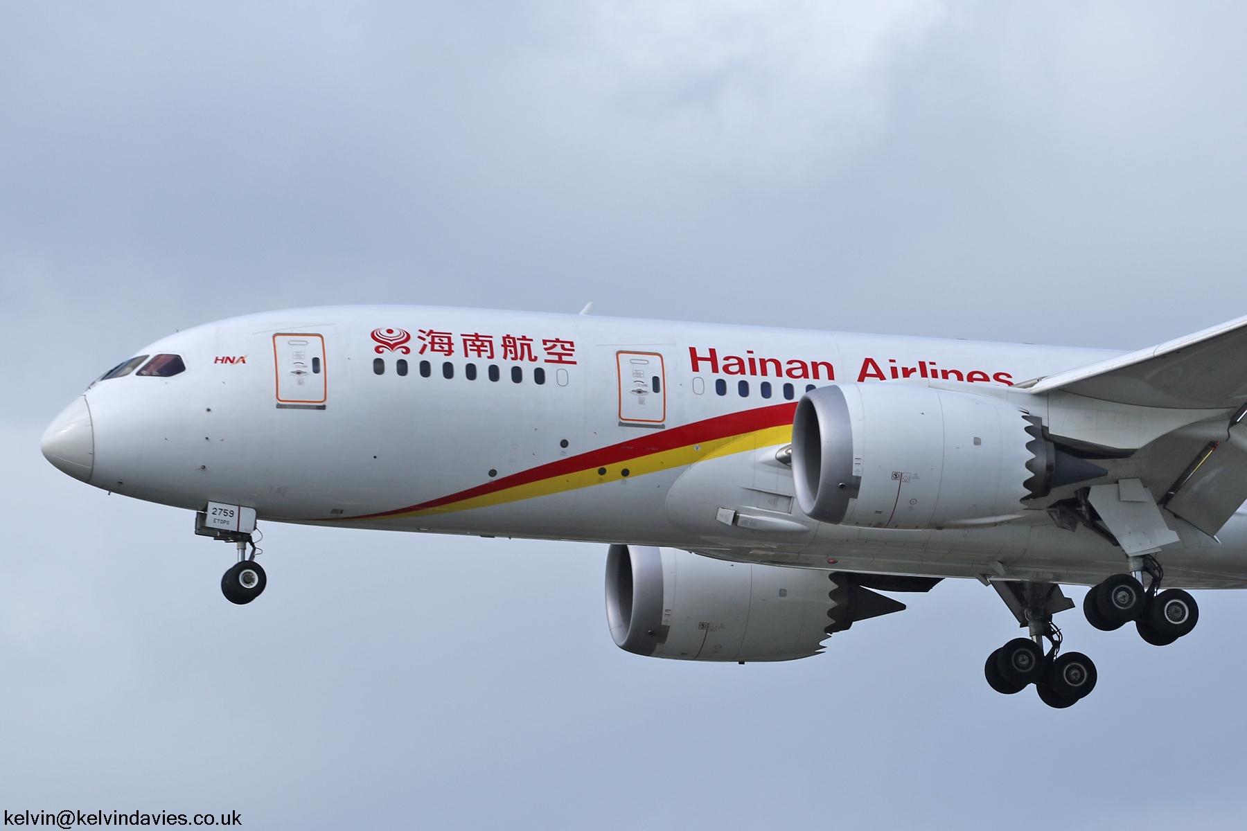 Hainan Airlines 787 B-2759