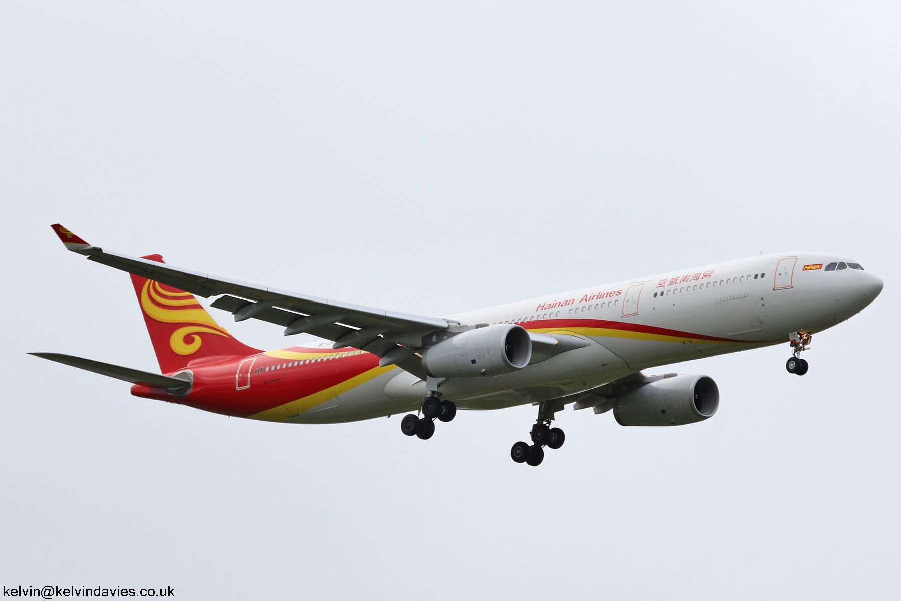 Hainan Airlines A330 B-304K