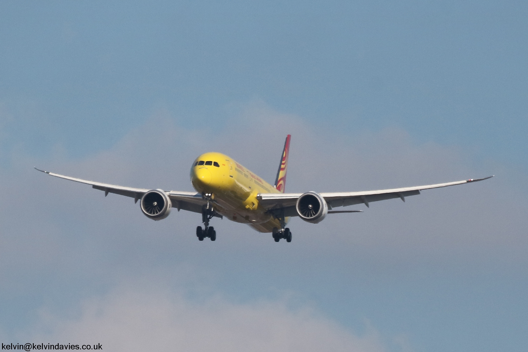 Hainan Airlines 787 B-7302