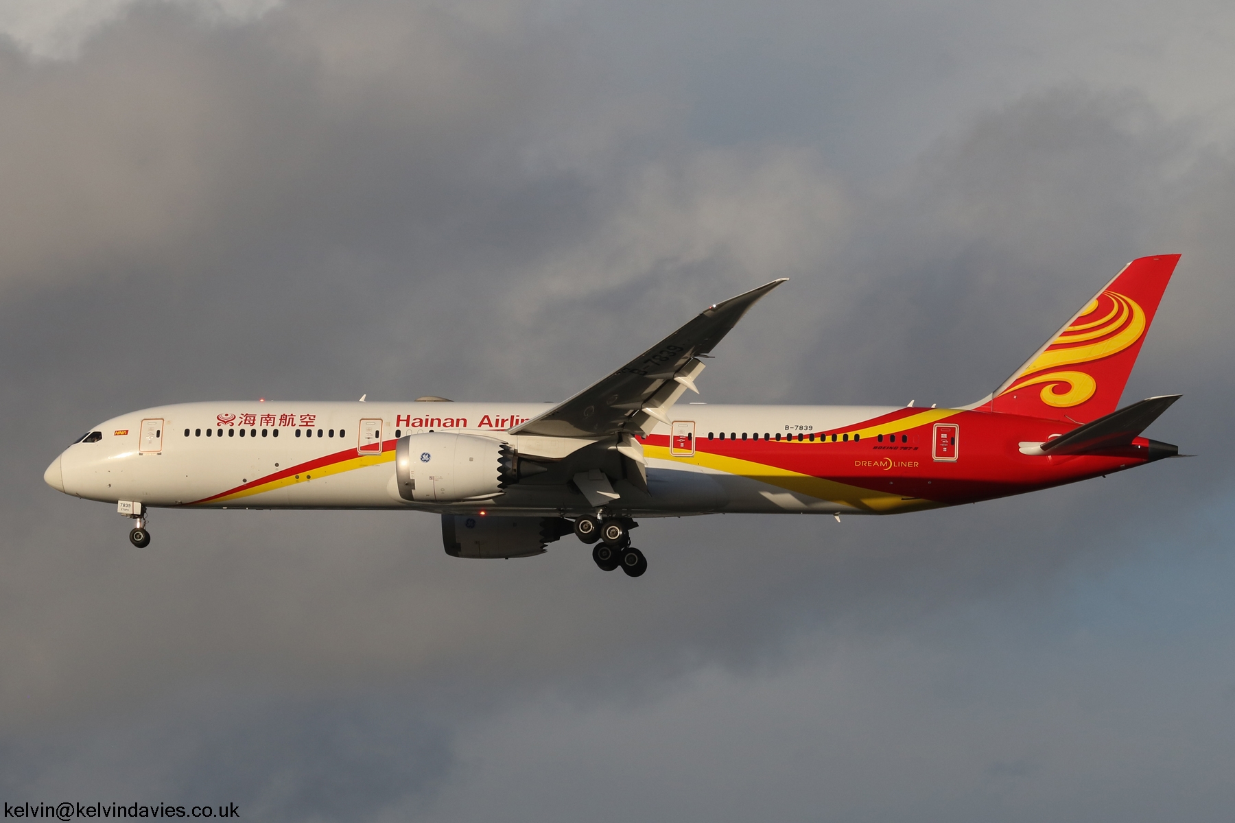 Hainan Airlines 787 B-7839