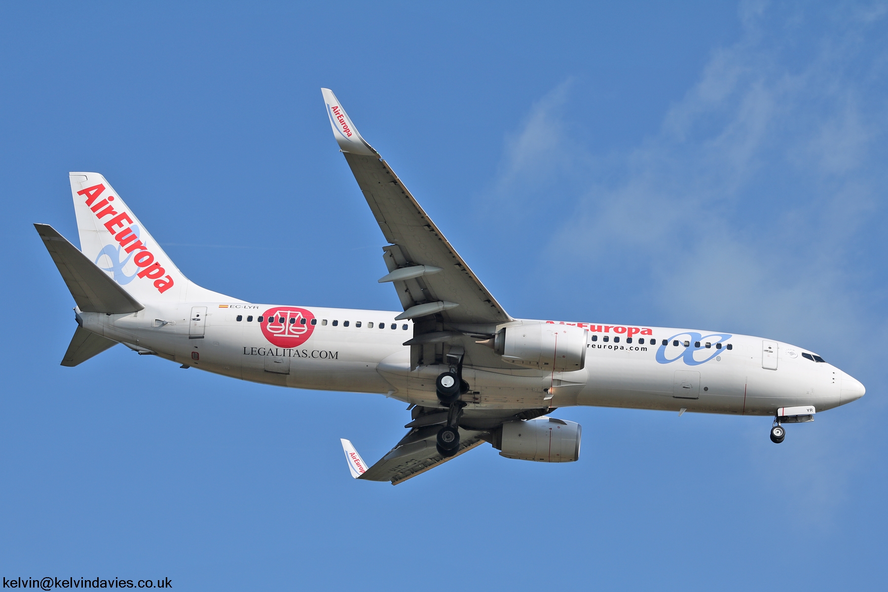 Air Europa 737NG EC-LYR