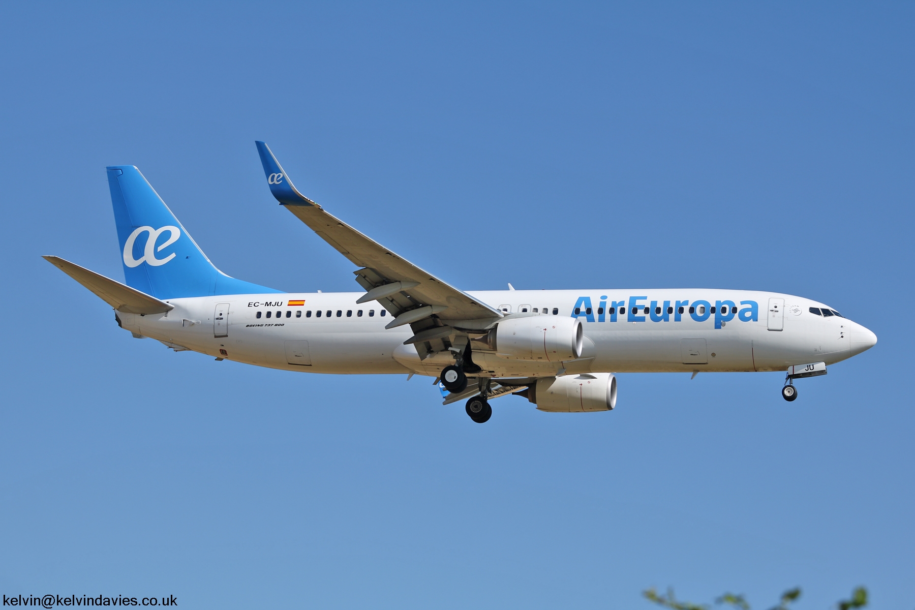 Air Europa 737NG EC-MJU