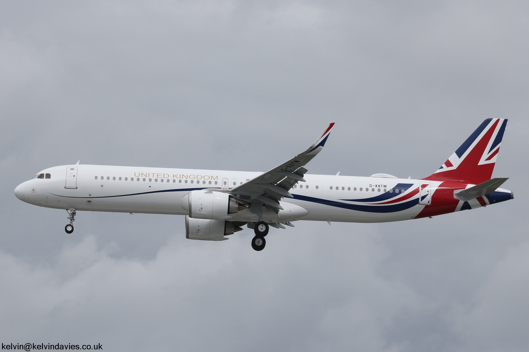 Titan Airways A321 NEO G-XATW