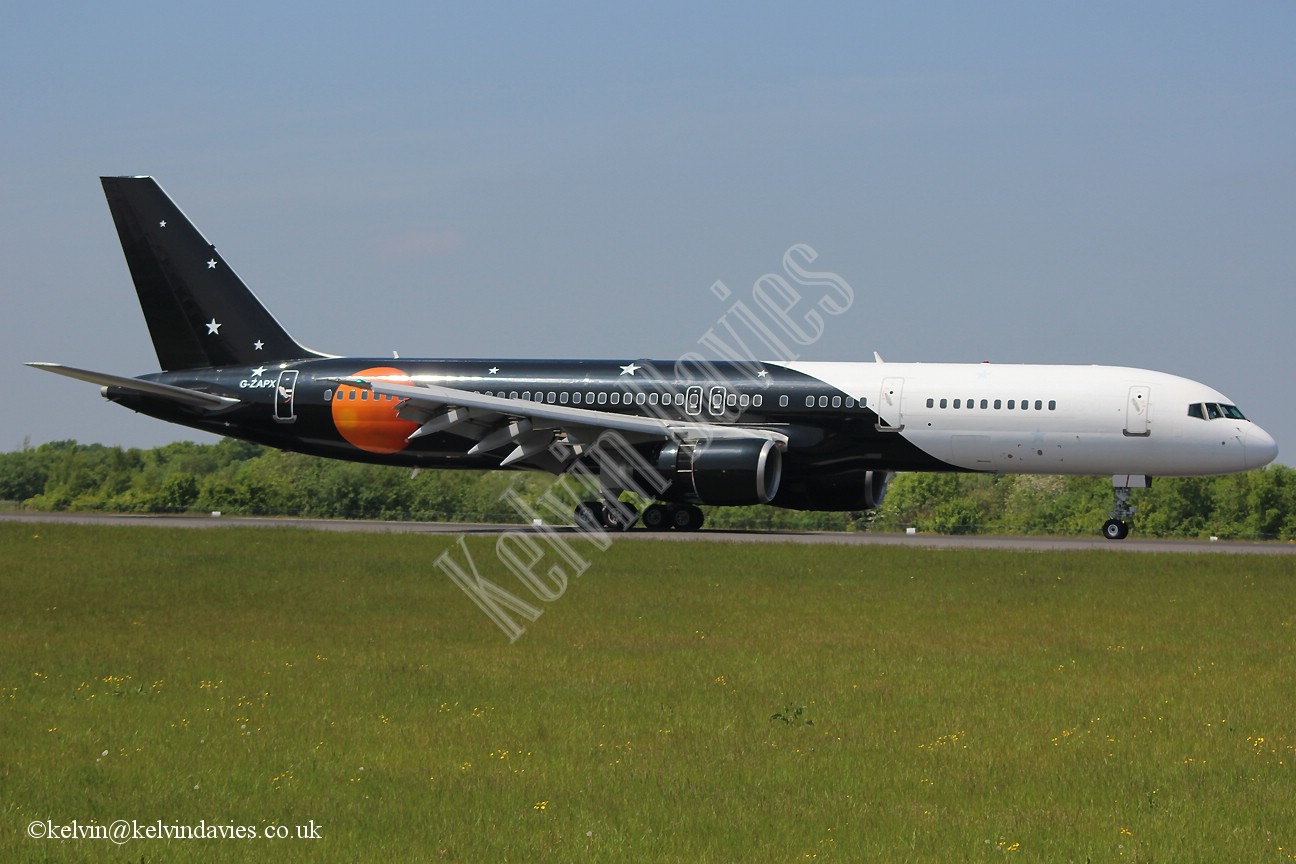 Titan Airways B757 G-ZAPX