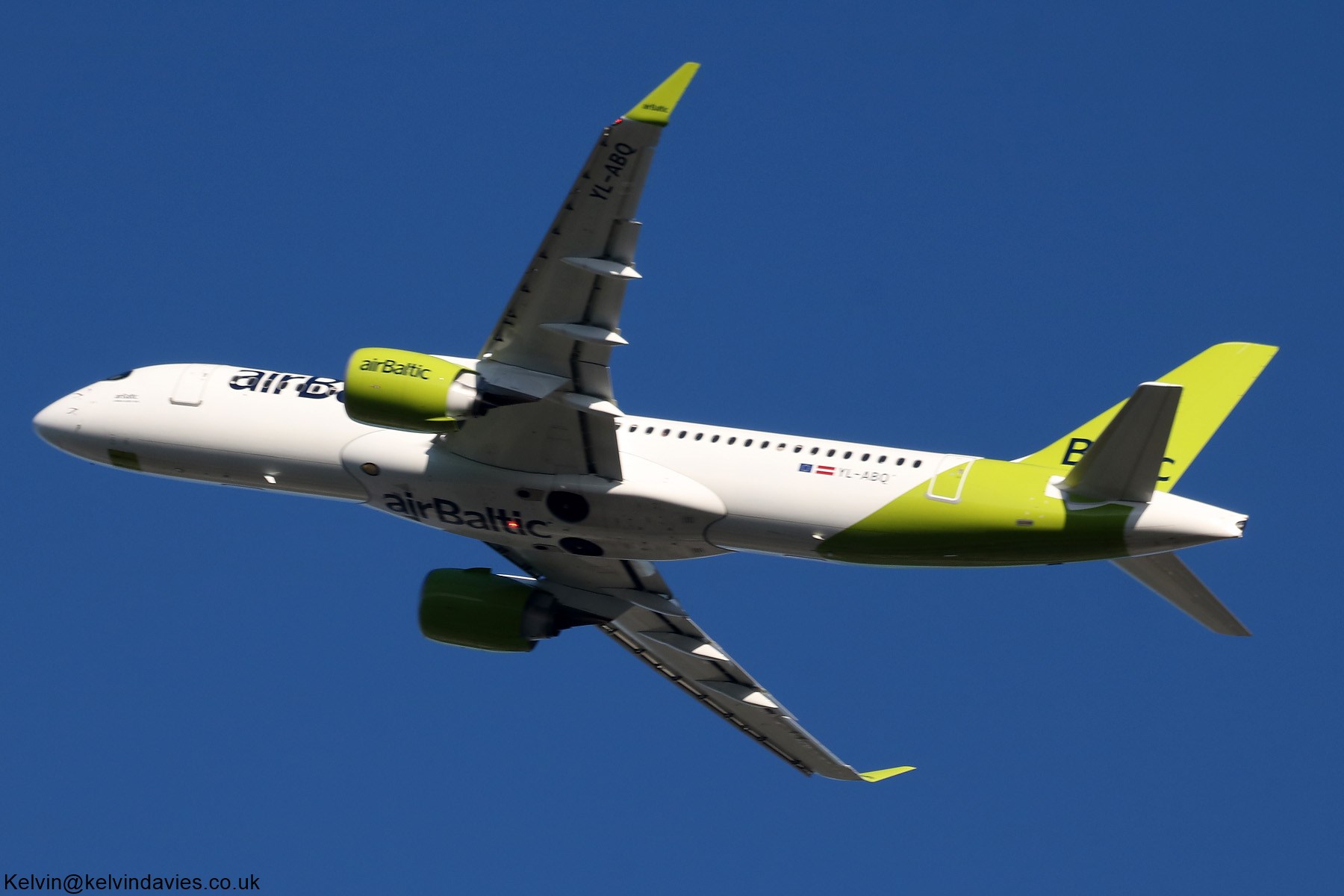 Air Baltic A220 YL-ABQ