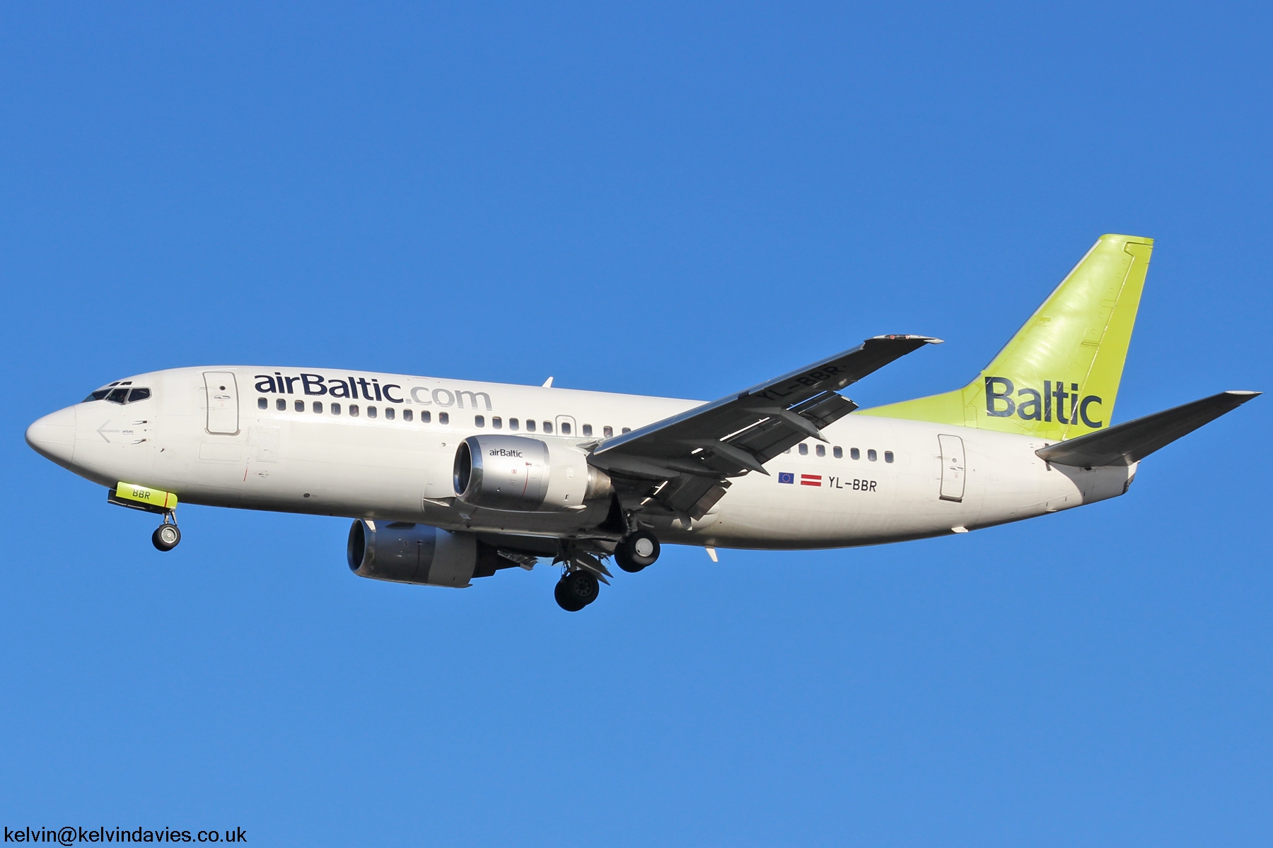 Air Baltic 737 YL-BBR