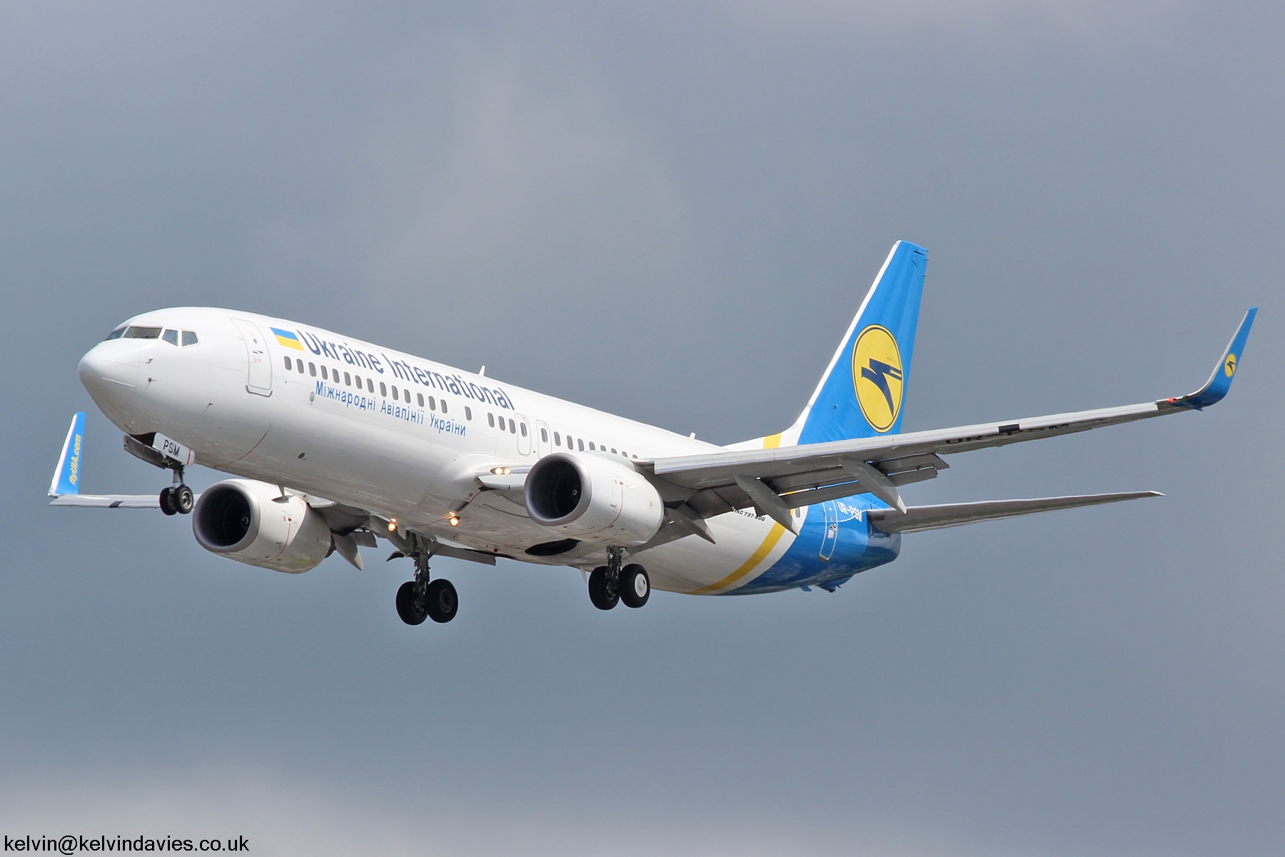 Ukraine International 737 UR-PSM