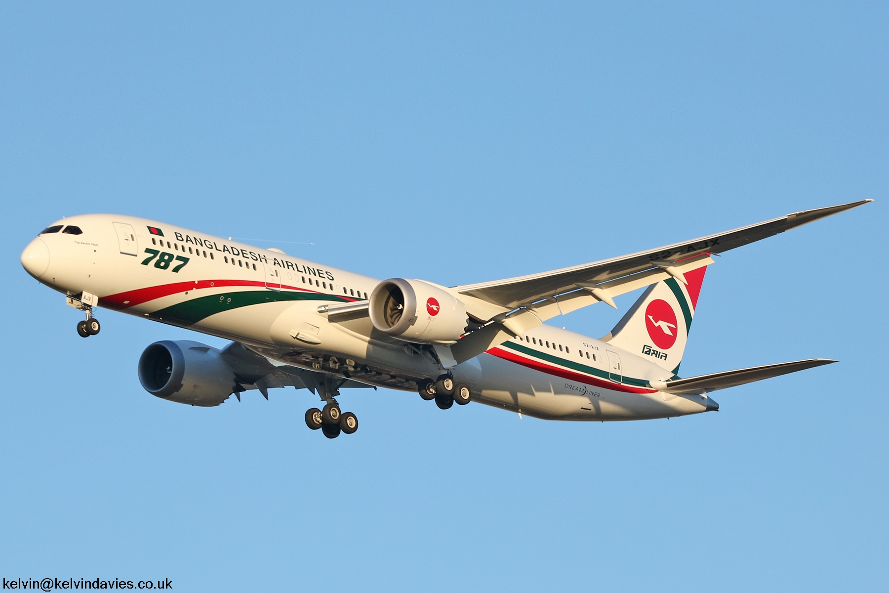 Biman Bangladesh Airlines 787 S2-AJX