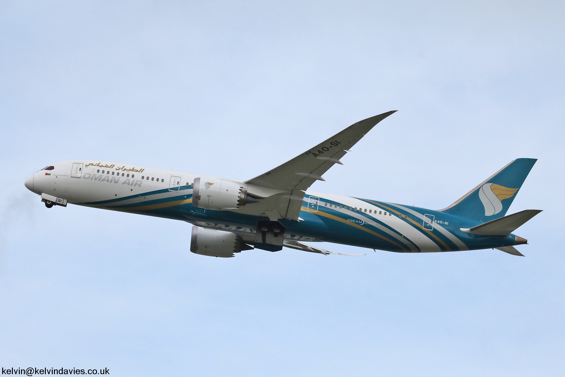 Oman Air 787 A4O-SI