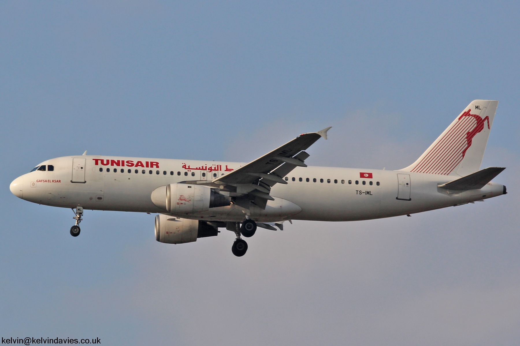 Tunisair A320 TS-IML