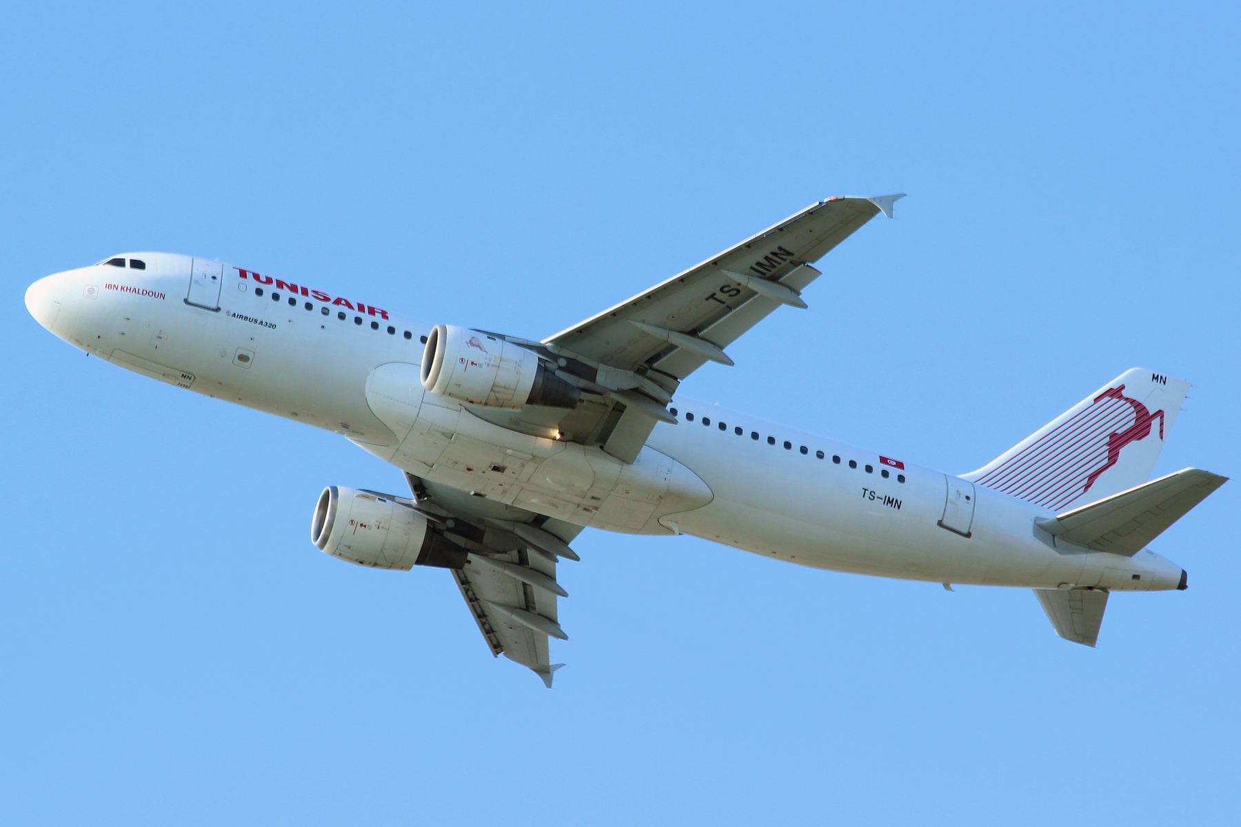 Tunisair A320 TS-IMN