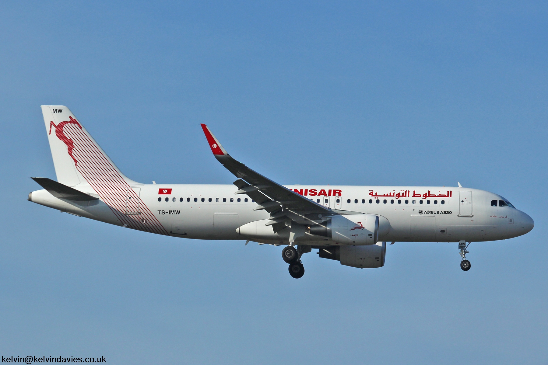 Tunisair A320 TS-IMW