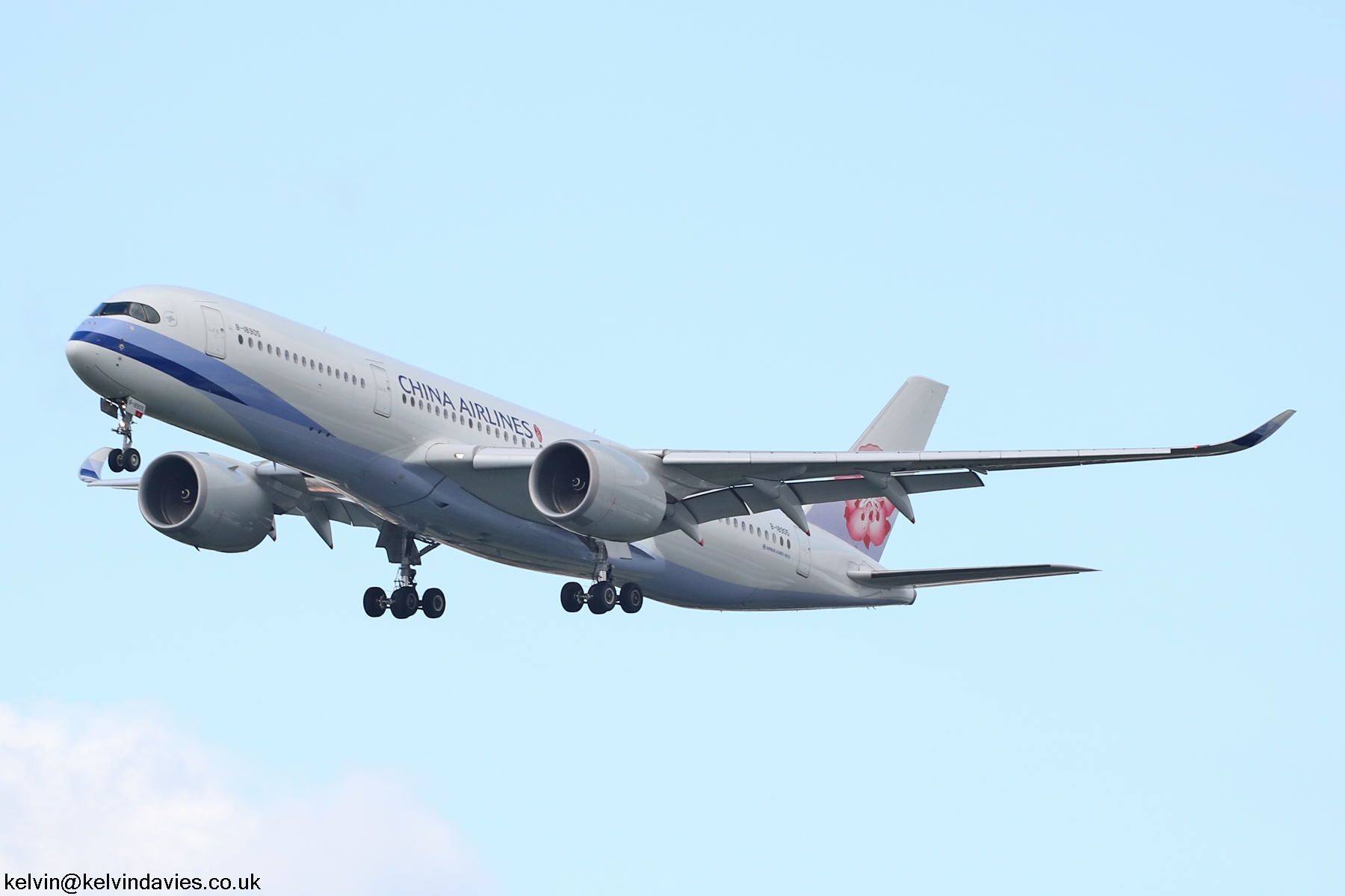 China Airlines A350 B-18905