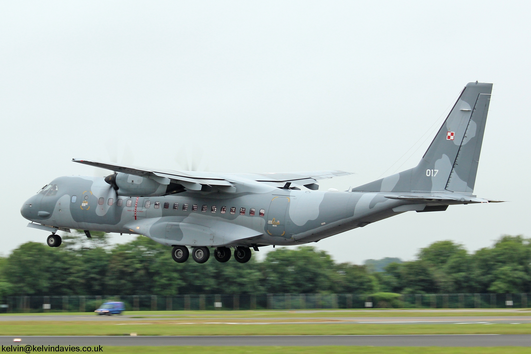 Polish Air Force CASA C-295 017