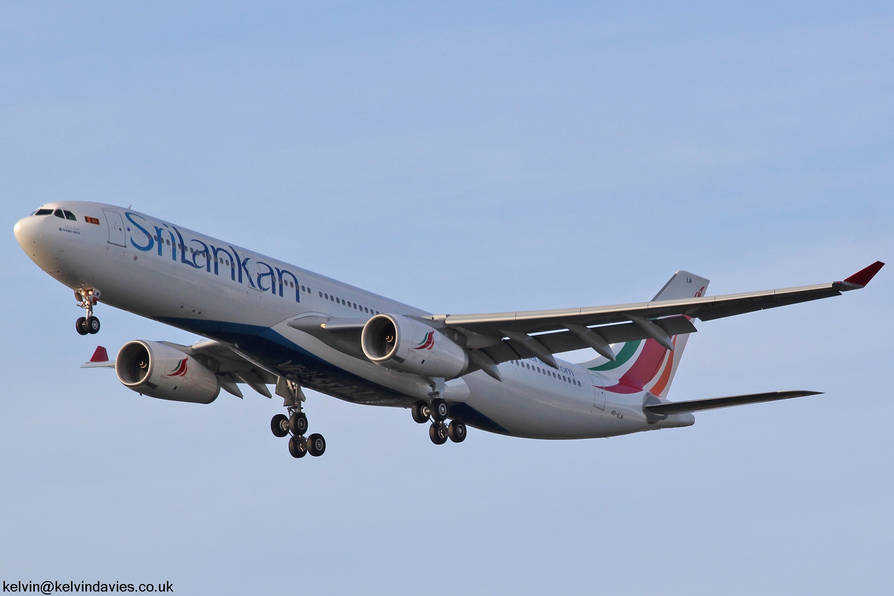 SriLankan Airlines A330 4R-ALM
