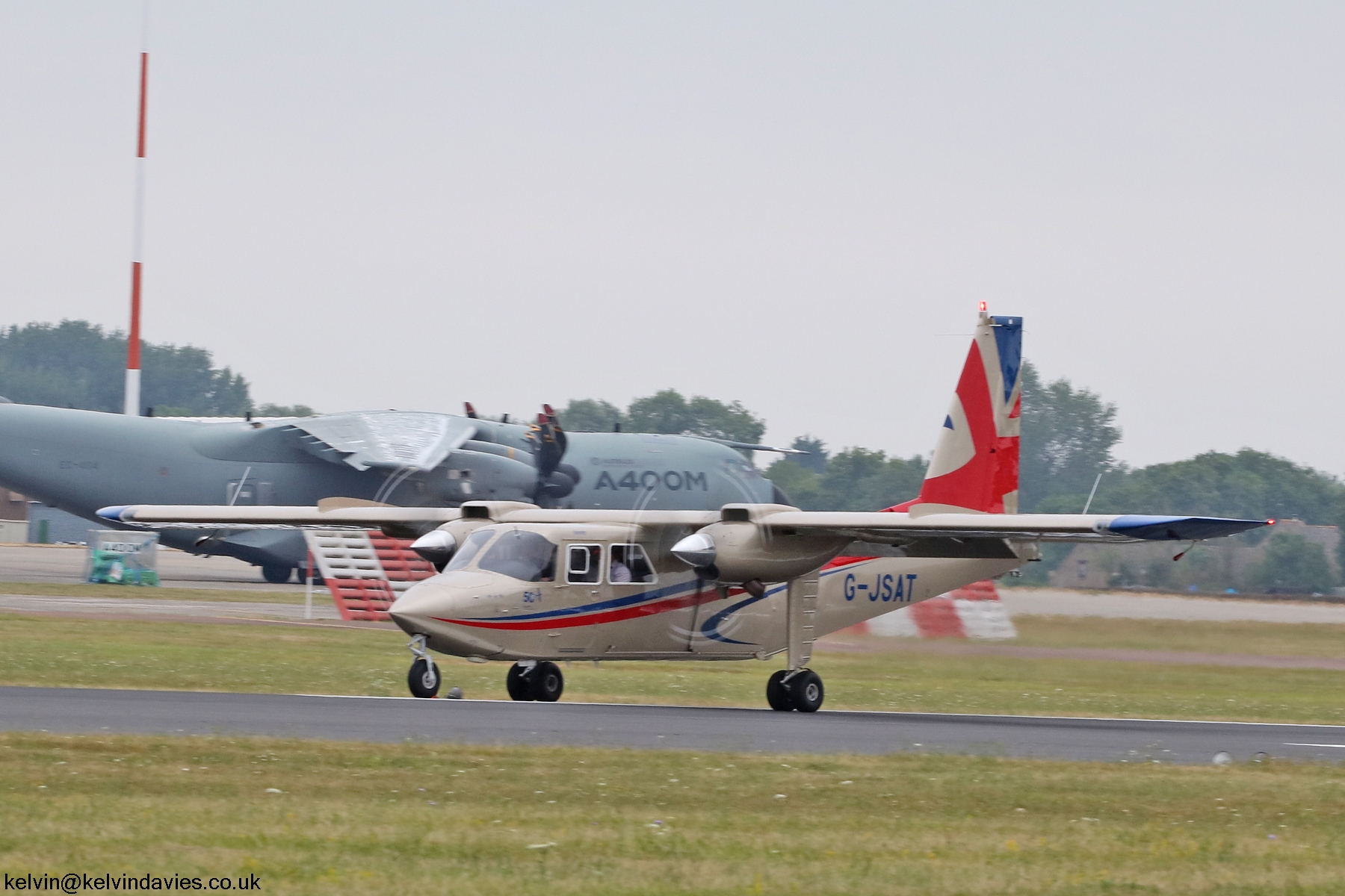Britten-Norman Islander G-JSAT