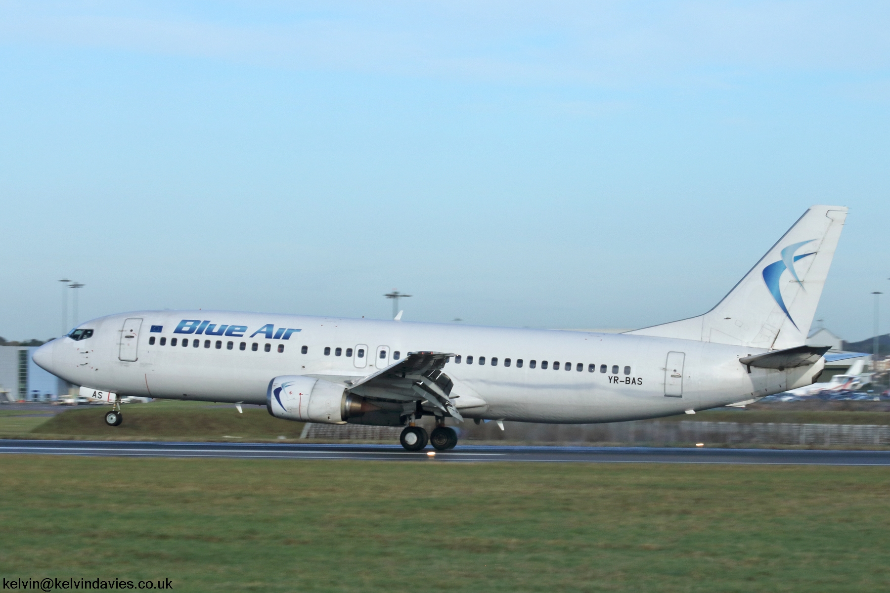 Blue Air 737 YR-BAS