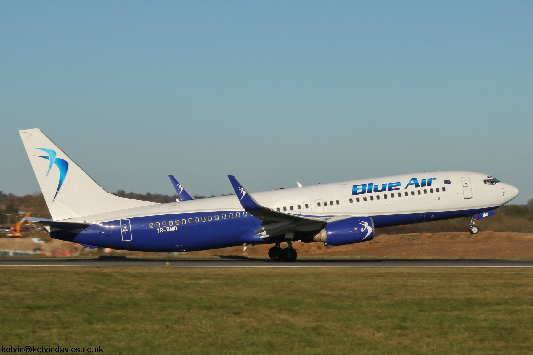 Blue Air 737 YR-BMD