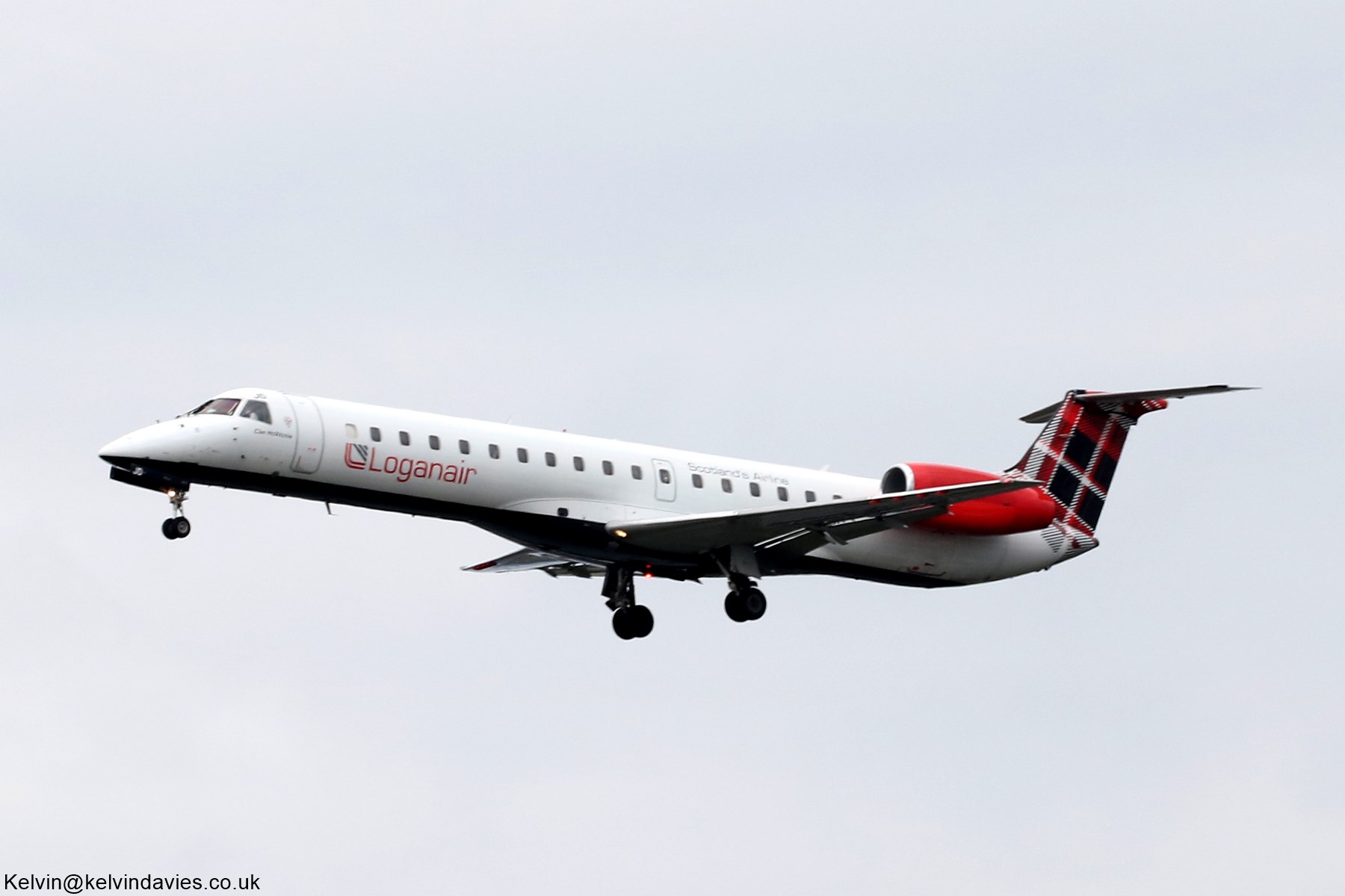 Loganair Embraer ERJ145 G-SAJD