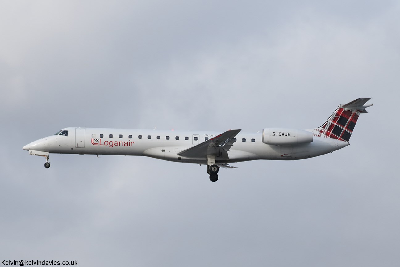 Loganair ERJ-145 EP G-SAJE