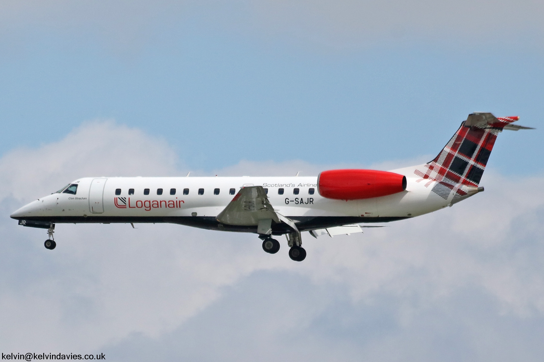 Loganair ERJ-135 G-SAJR