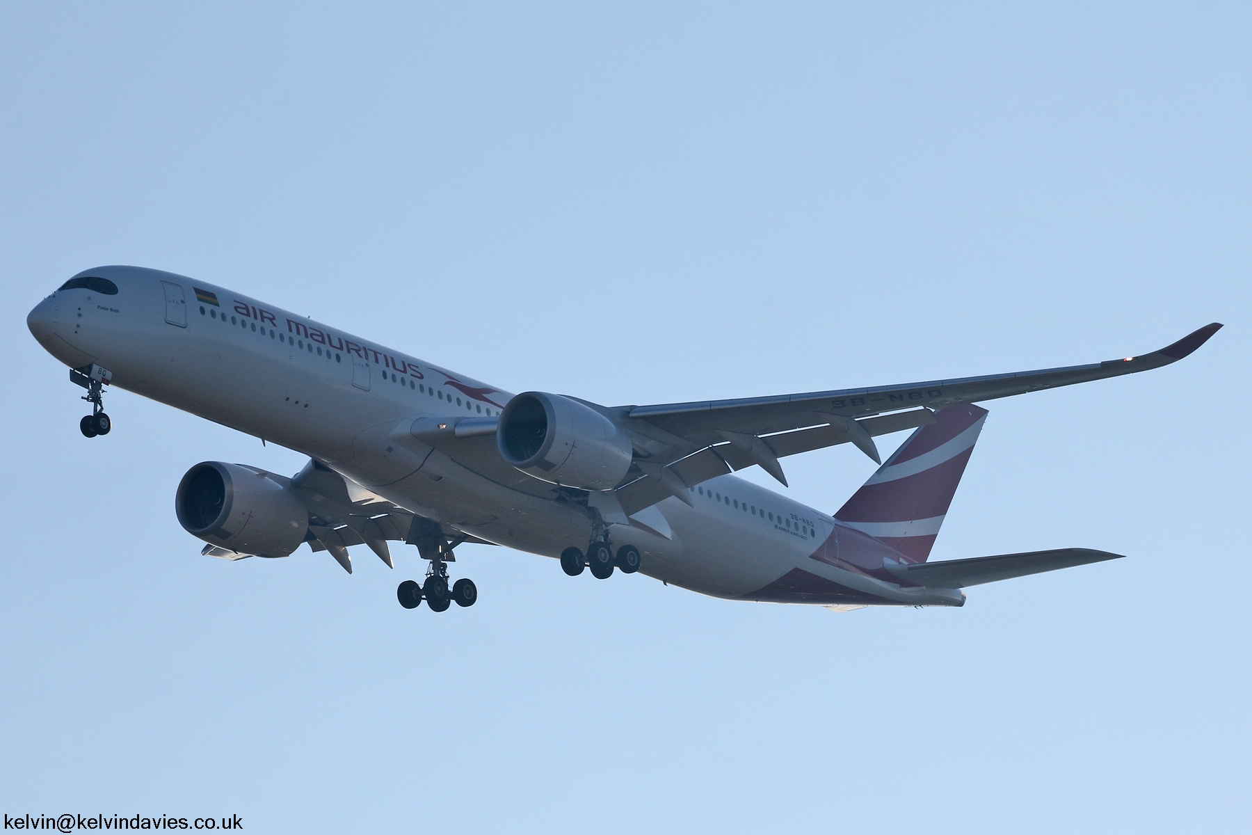 Air Mauritius A350 3B-NBQ