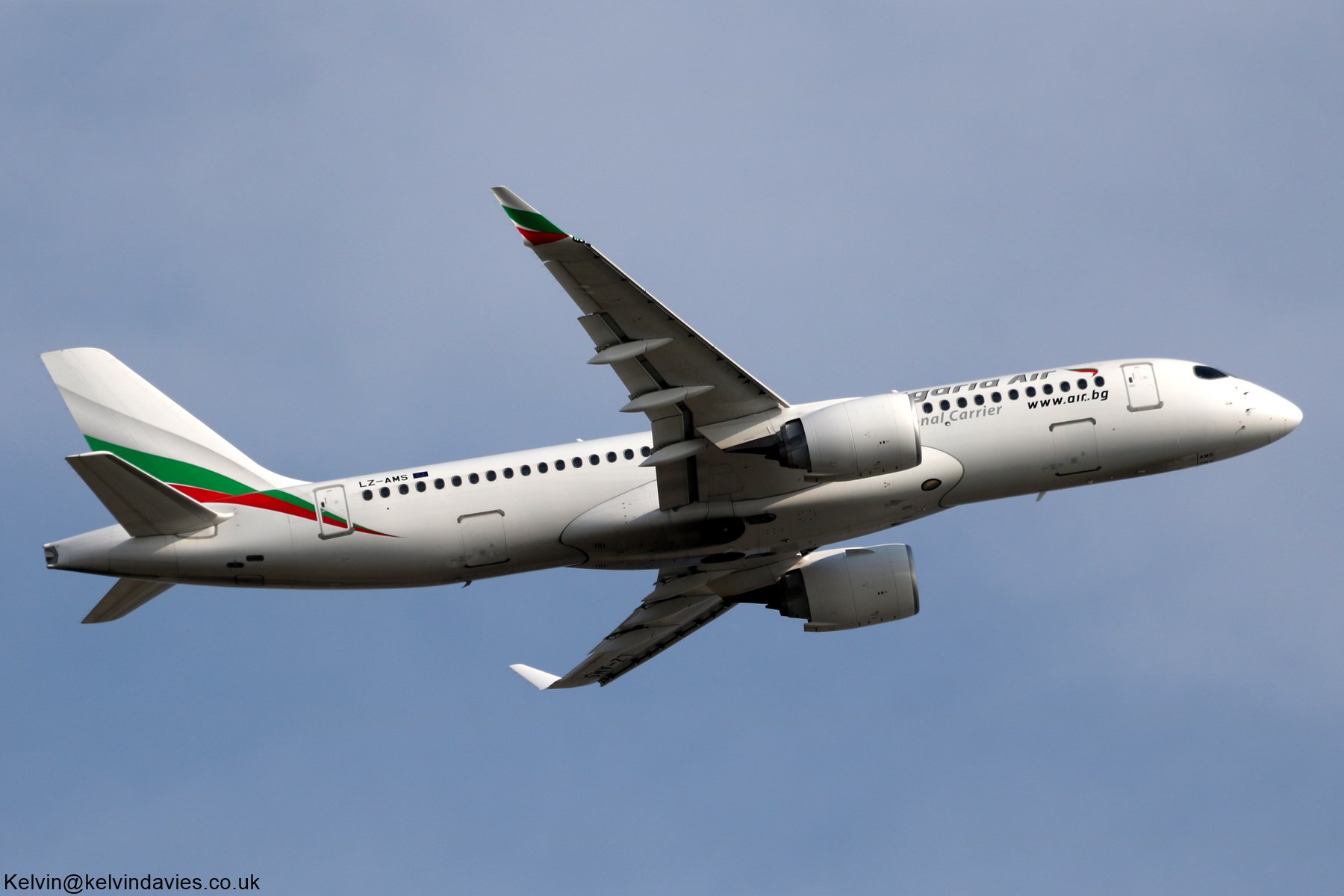Bulgaria Air A220 LZ-AMS