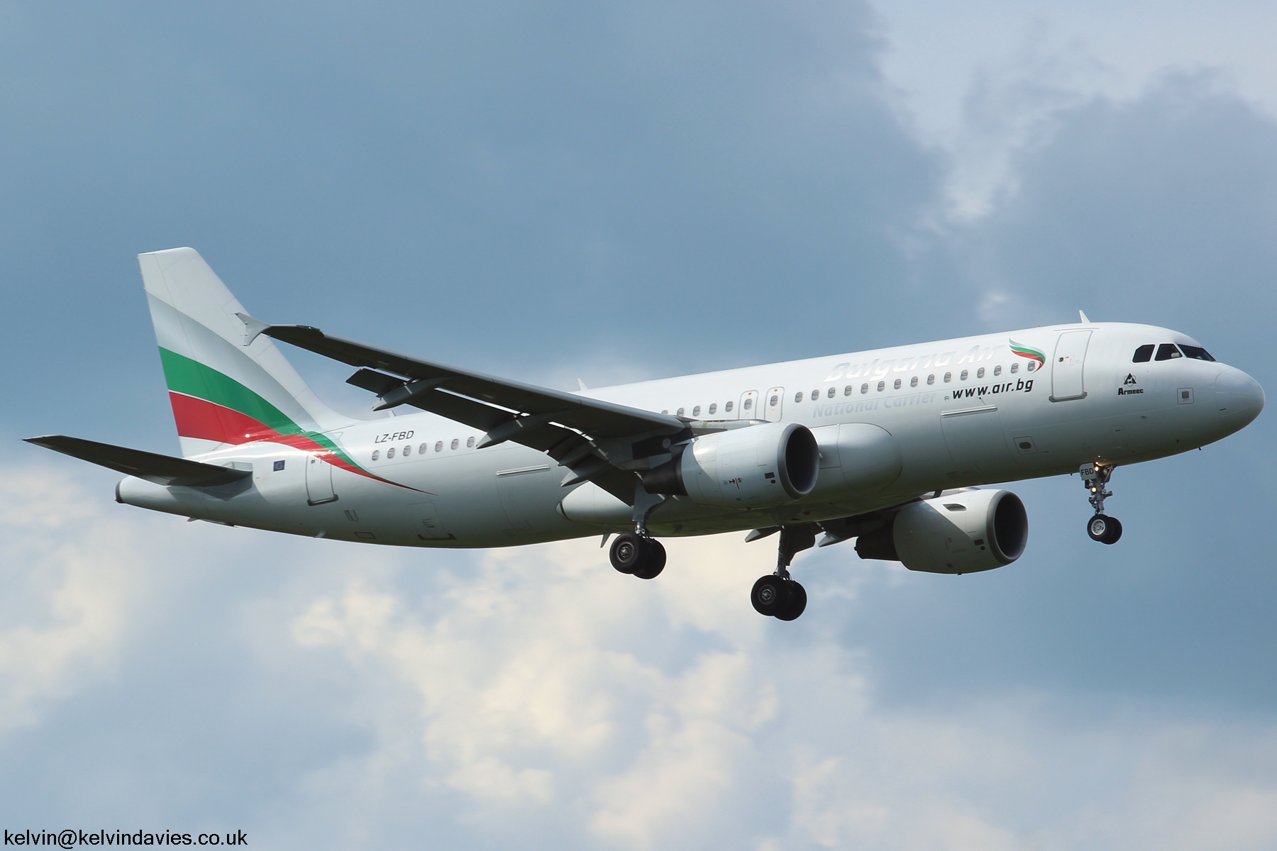 Bulgaria Air A320 LZ-FBD