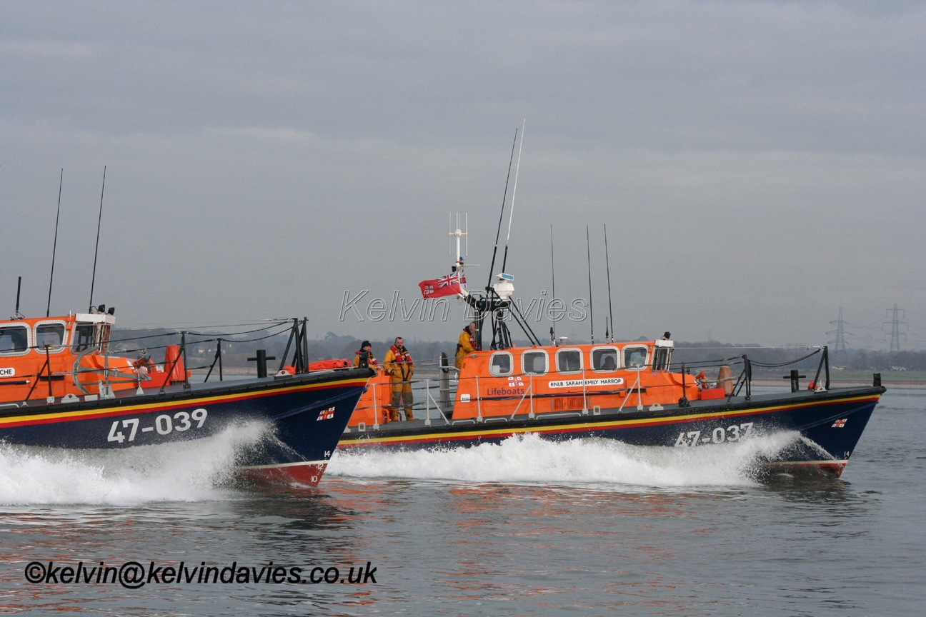 Calshot Lifeboats
