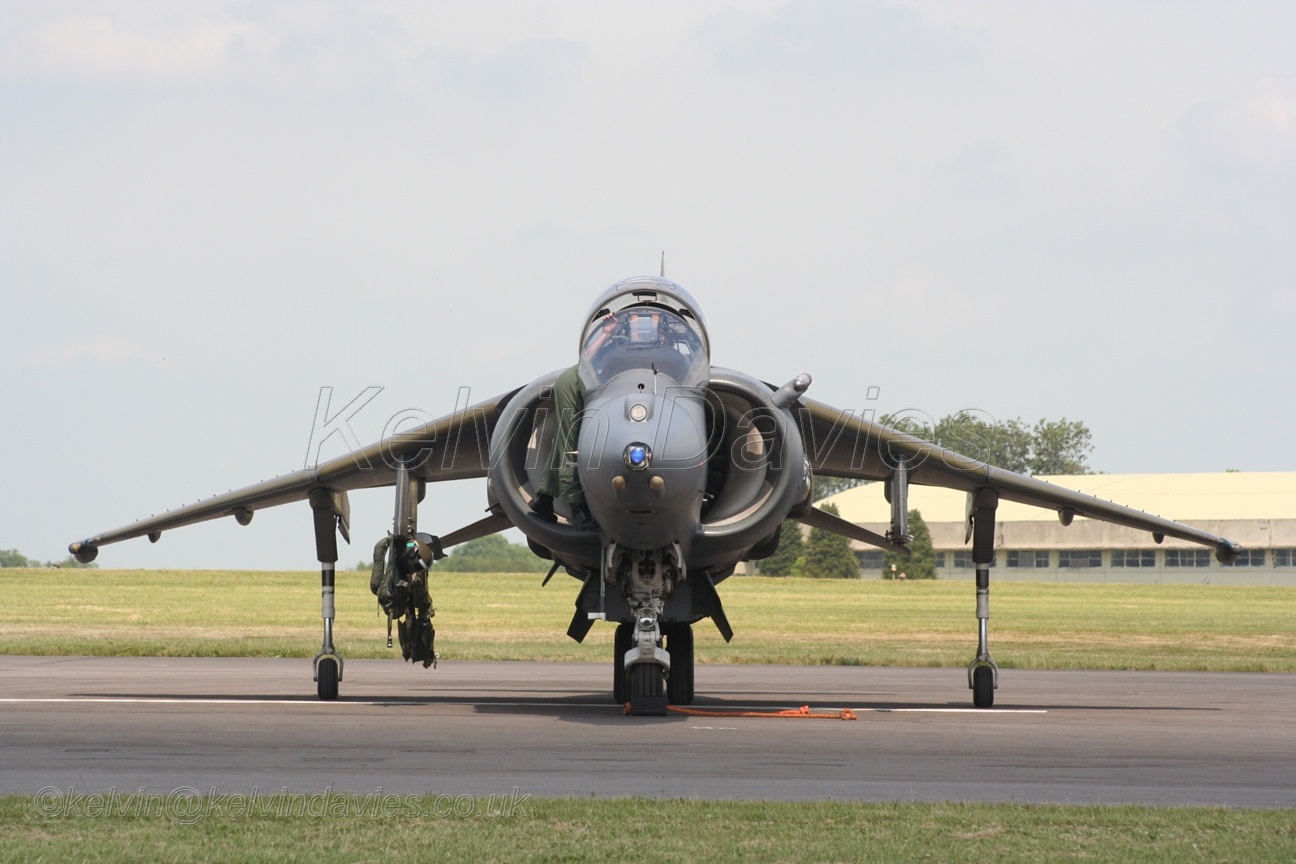 RAF Harrier ZD407