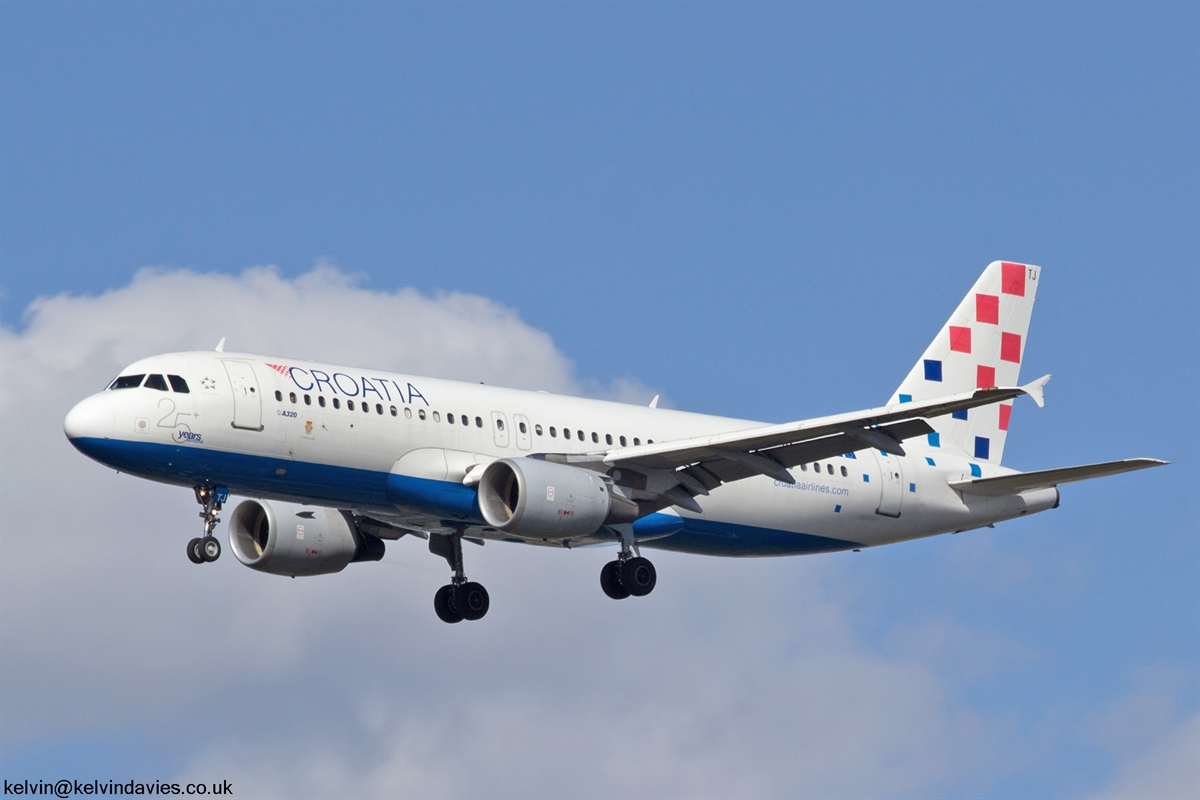 Croatia Airlines A320 9A-CTJ