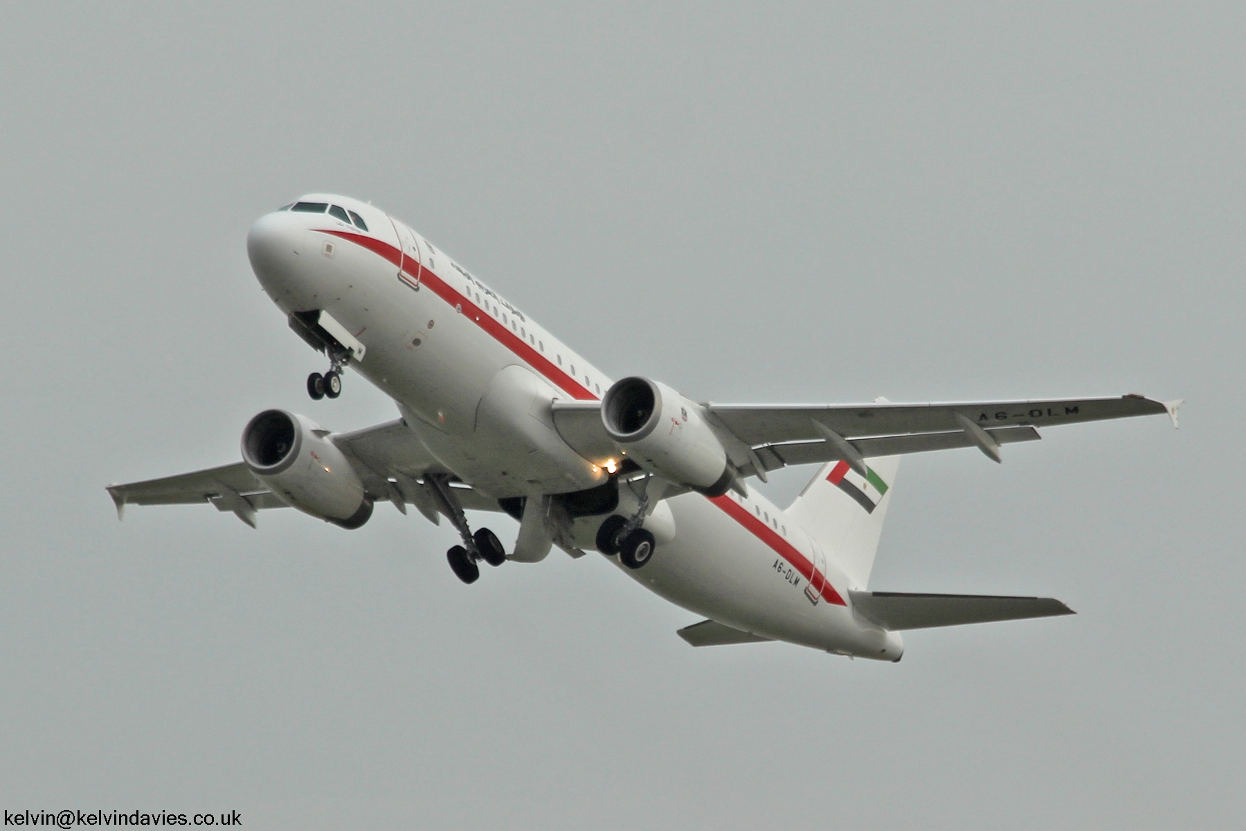 UAE Amiri Flight A320 A6-DLM
