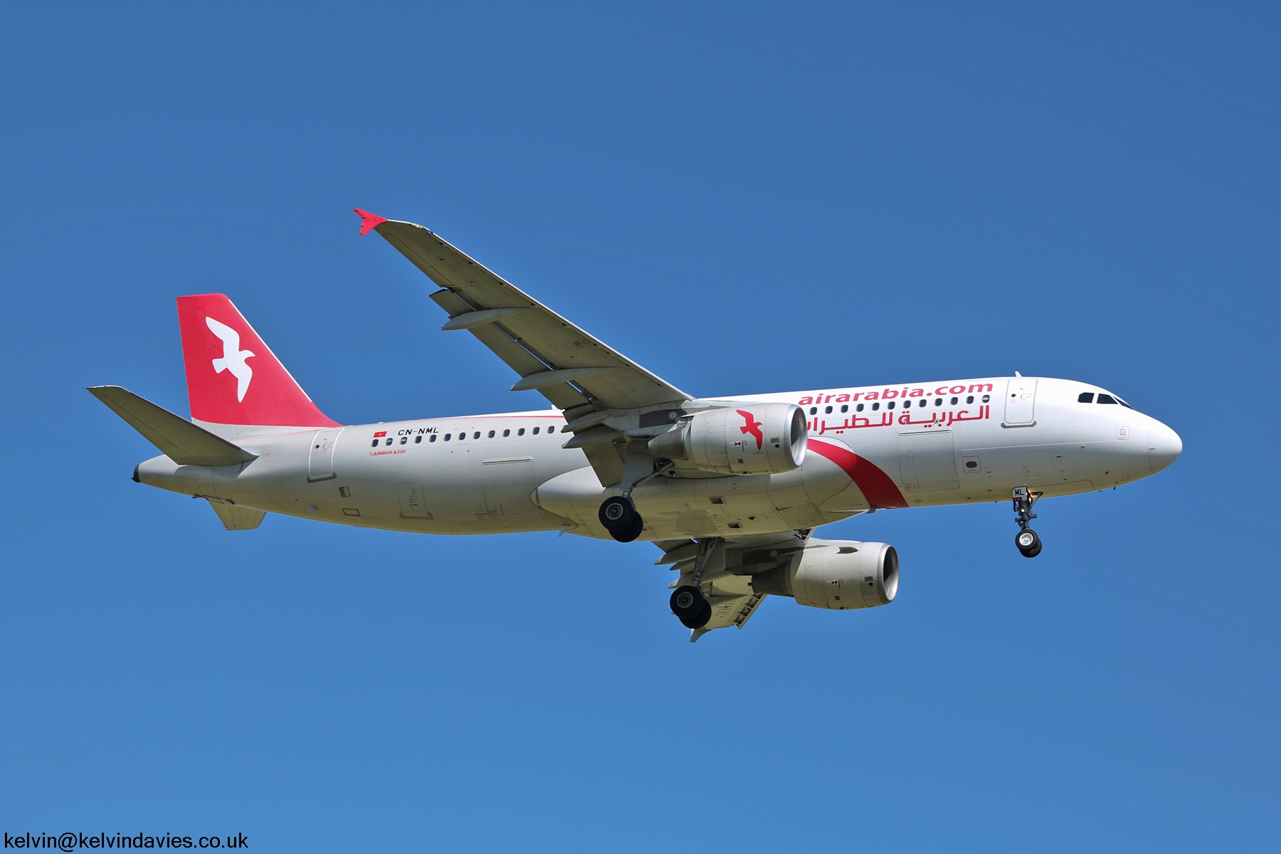 Air Arabia Maroc A320 CN-NML