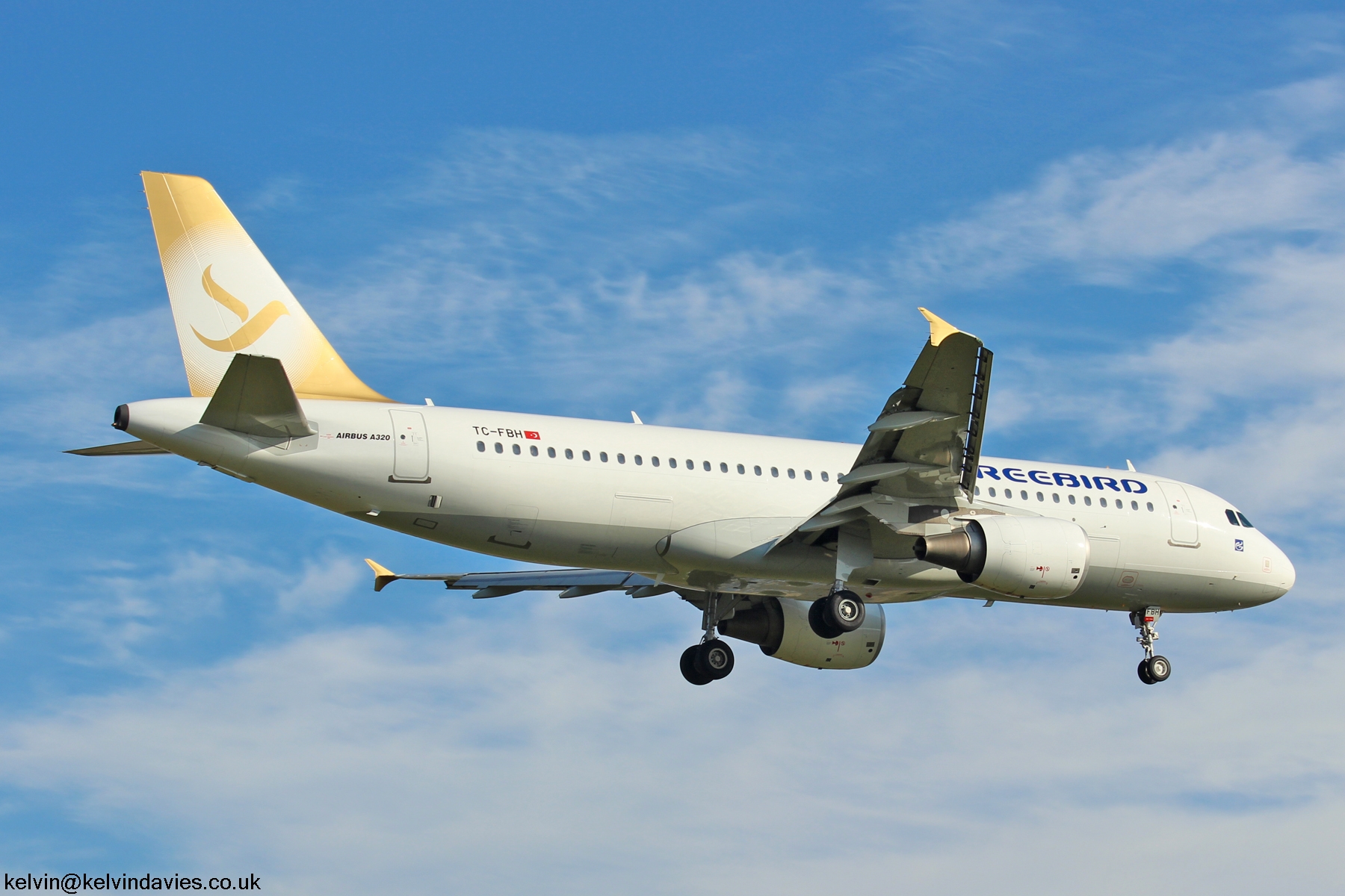 Freebird Airlines A320 TC-FBH