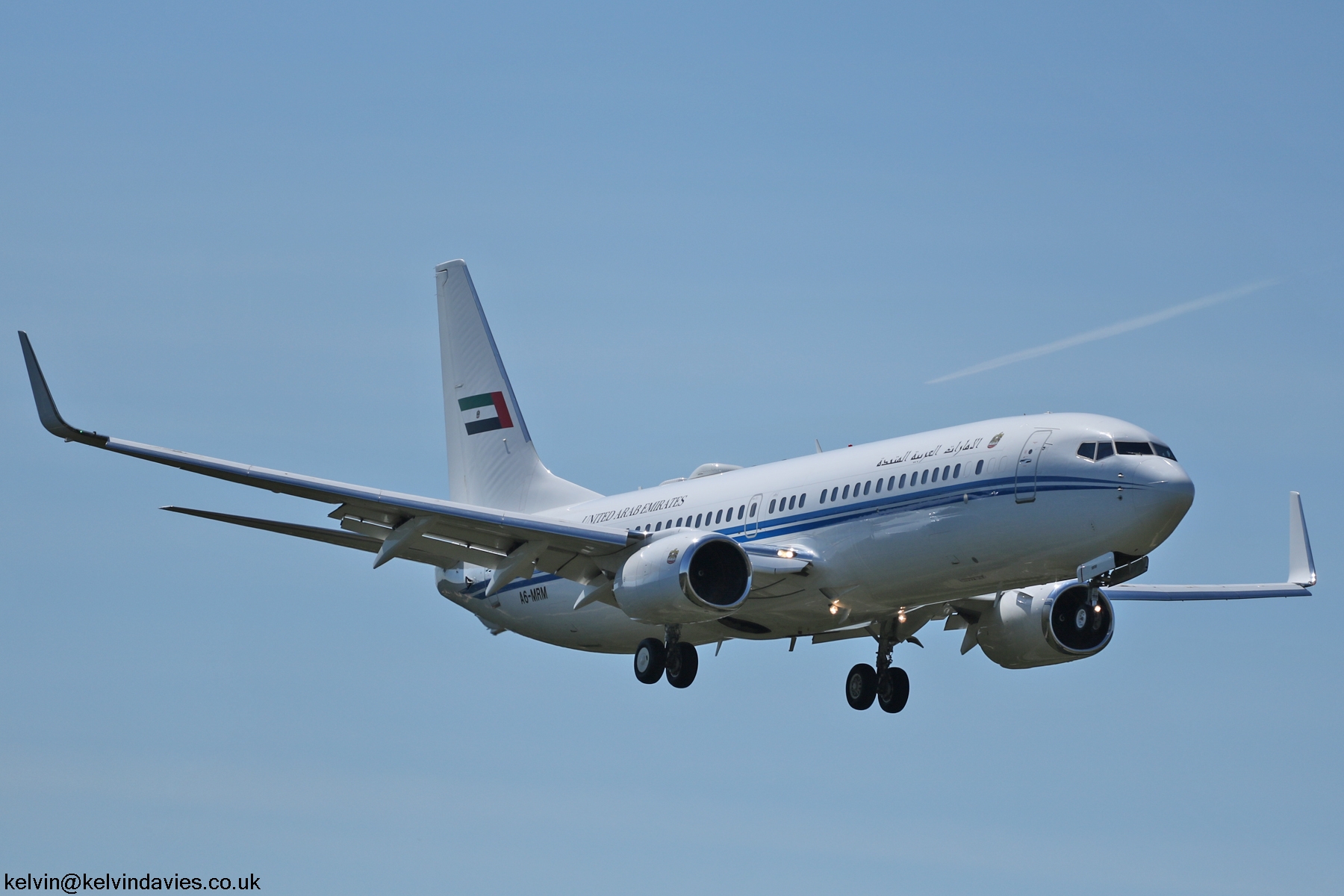 Dubai Air Wing 737 A6-MRM