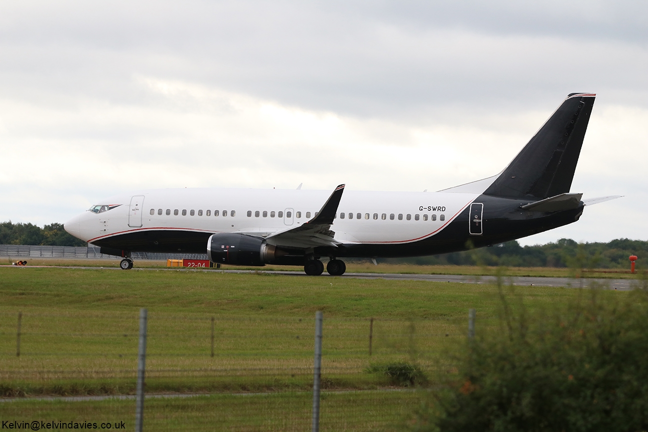 2 Excel Aviation 737 G-SWRD