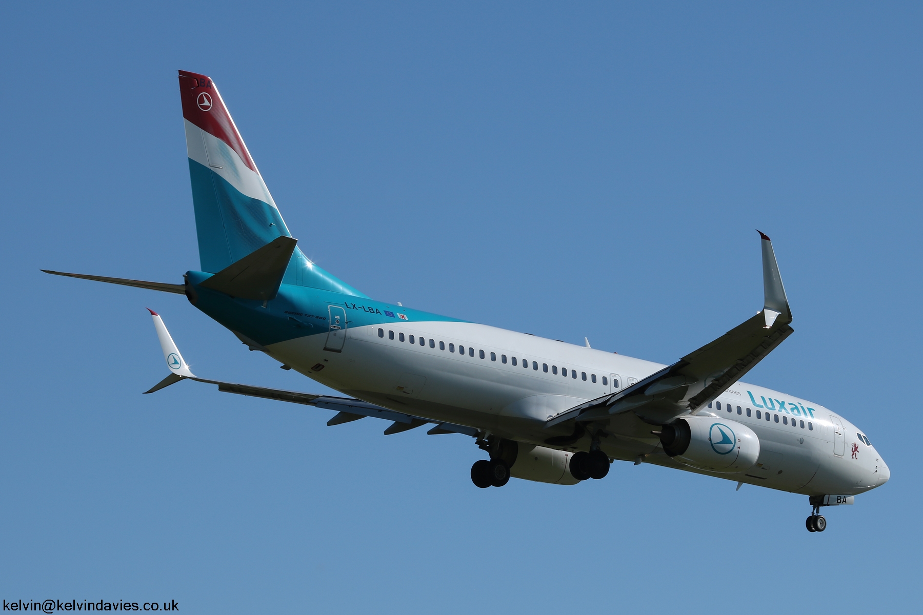 Luxair 737 LX-LBA