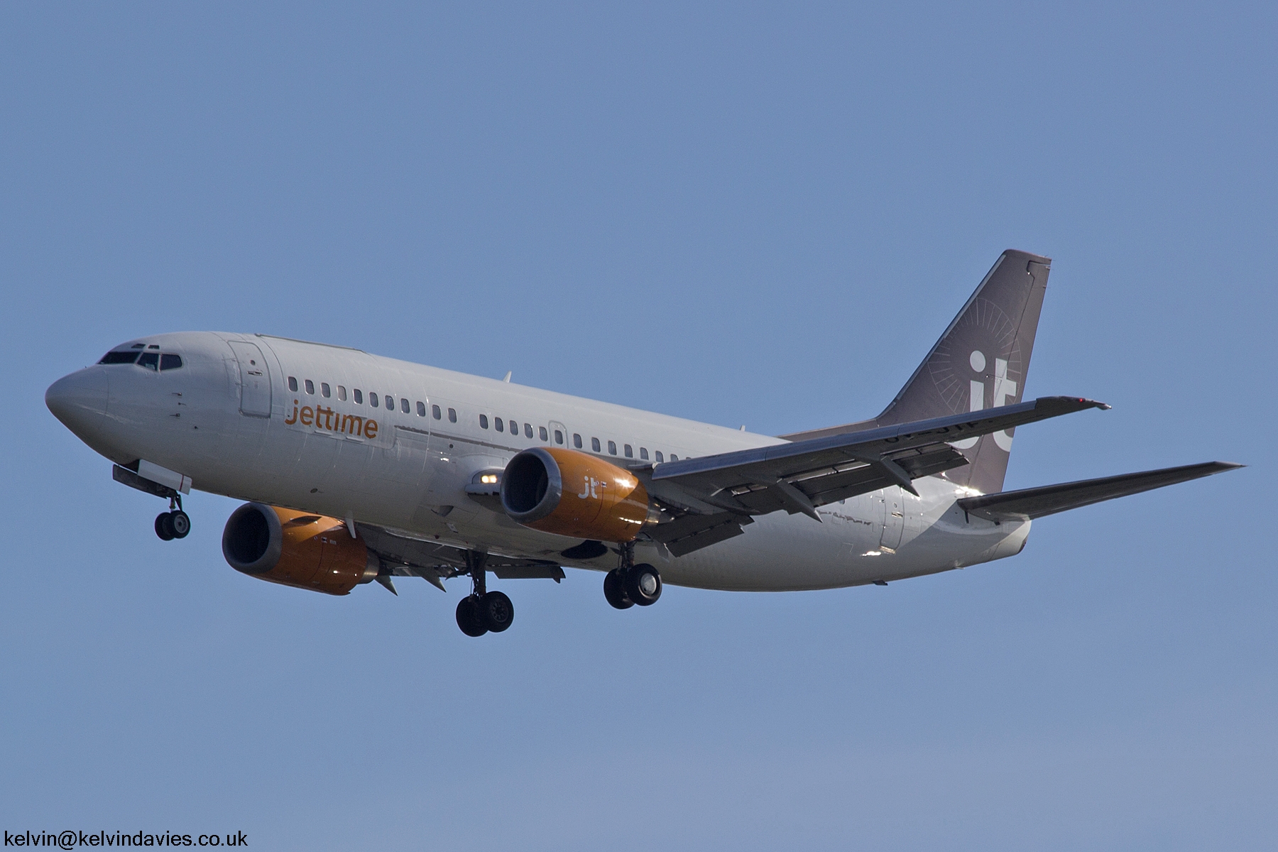 Jet Time 737 OY-JTF