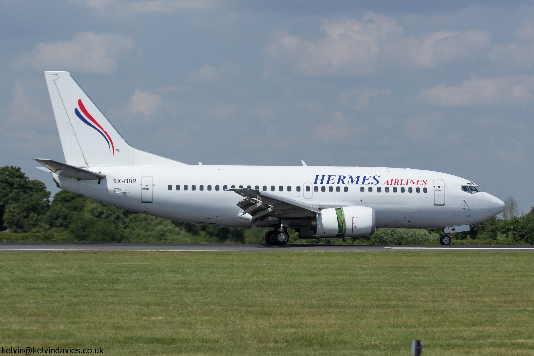 Hermes Airlines 737-500 SX-BHR