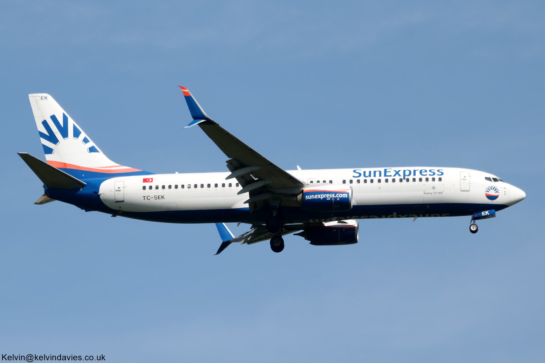 SunExpress 737NG TC-SEK