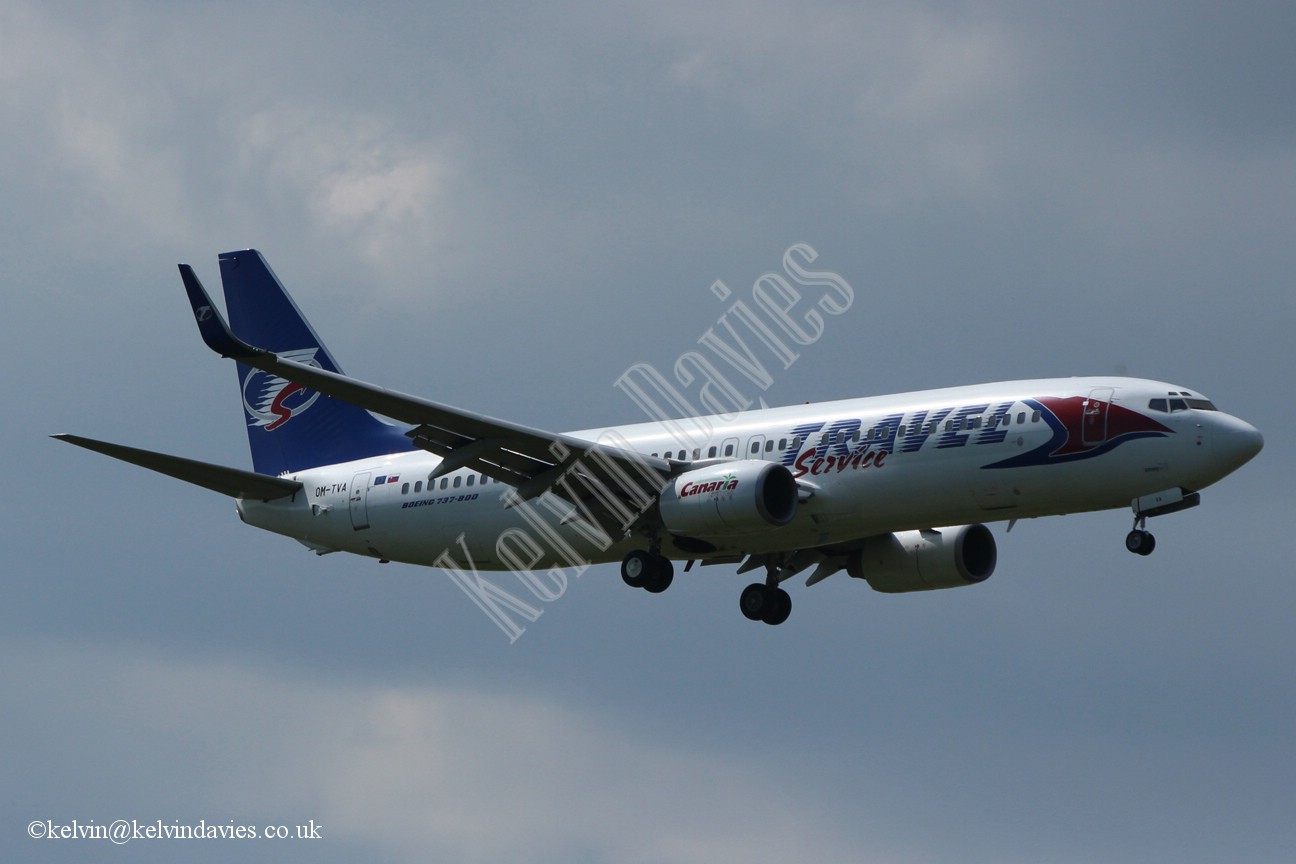 Travel Service Slovakia 737 OM-TVA