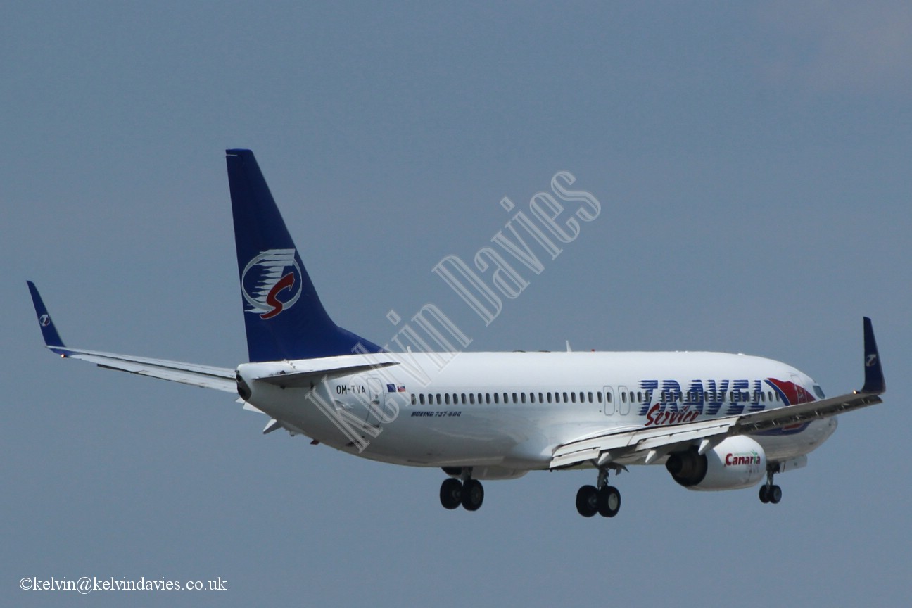 Travel Service Slovakia 737 OM-TVA