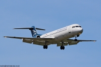 Montenegro Airlines F100 4O-AOM