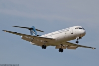 Montenegro Airlines F100 4O-AOP